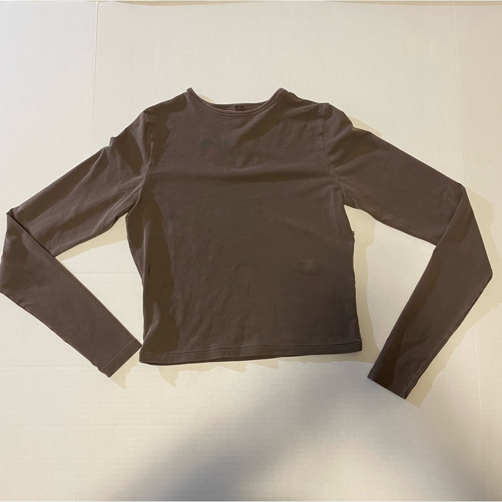 SKIMS New Vintage Cropped Long Sleeve T-Shirt - NWOT